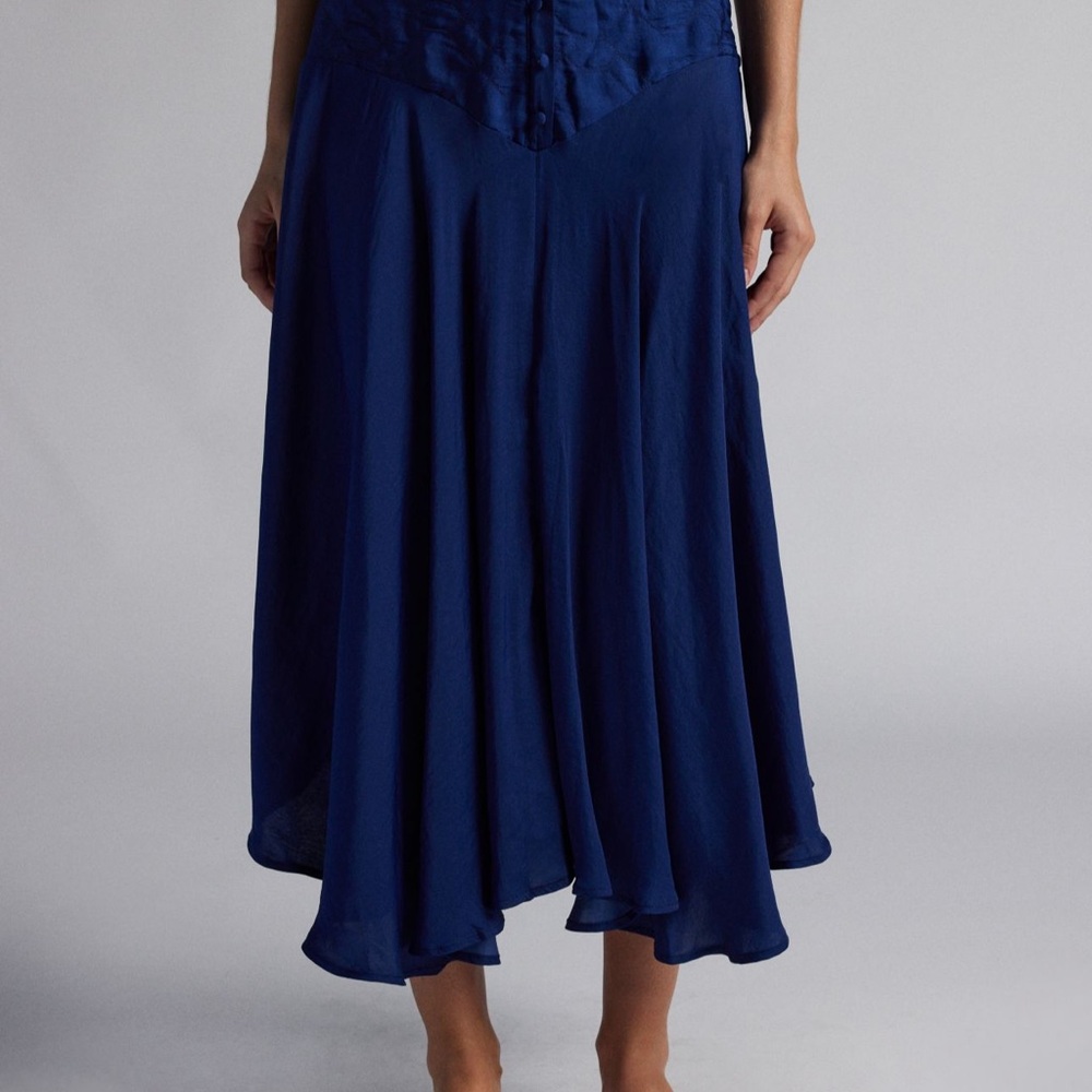 Urban Outfitters Navy Maxi Skirt